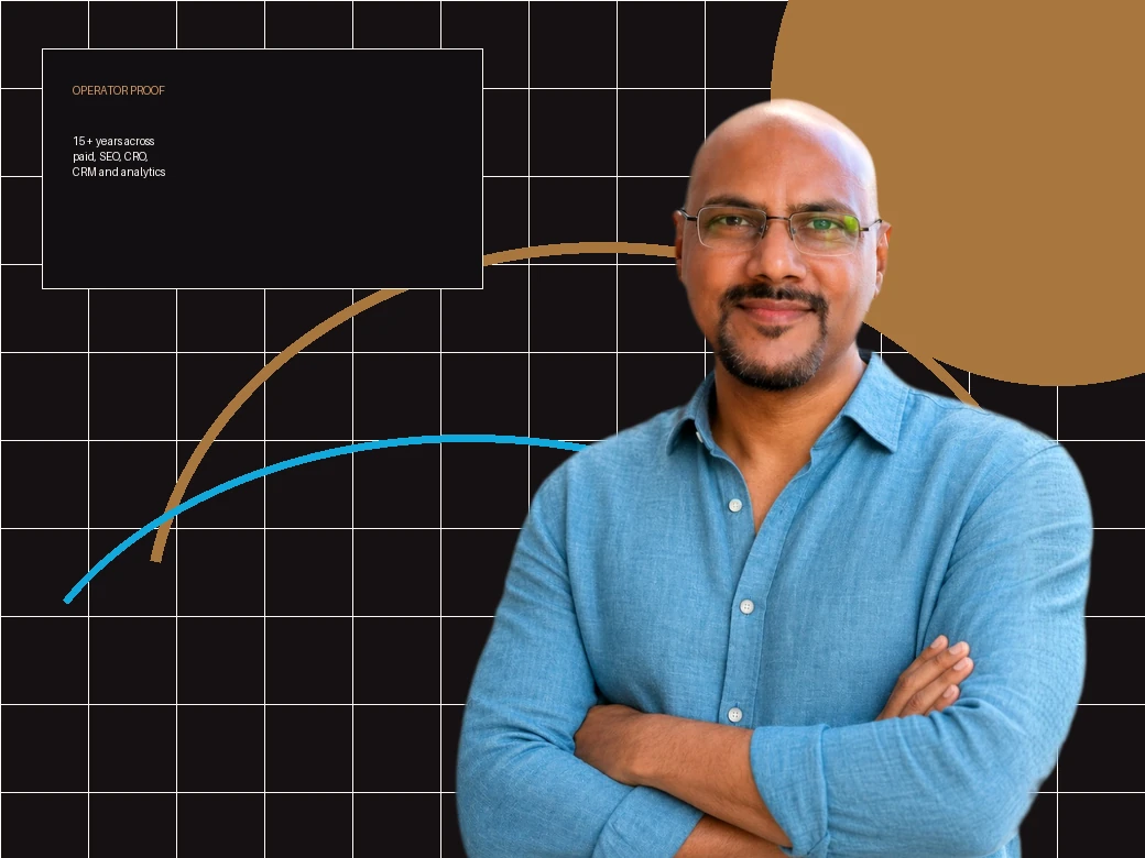 Aniruddh Sharma, founder of Growth Fisher